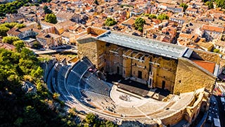 Roman ruins in Orange